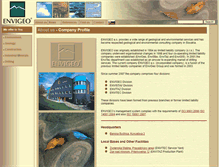 Tablet Screenshot of envigeo.sk